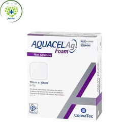 پانسمان آکواسل فوم نقره‌دار کانواتک | ConvaTec AQUACEL Foam Ag Dressing